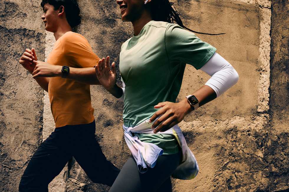 Беговая тренировка с Apple Watch SE 3