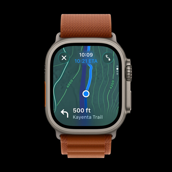 Увеличенная площадь дисплея Apple Watch Ultra 3
