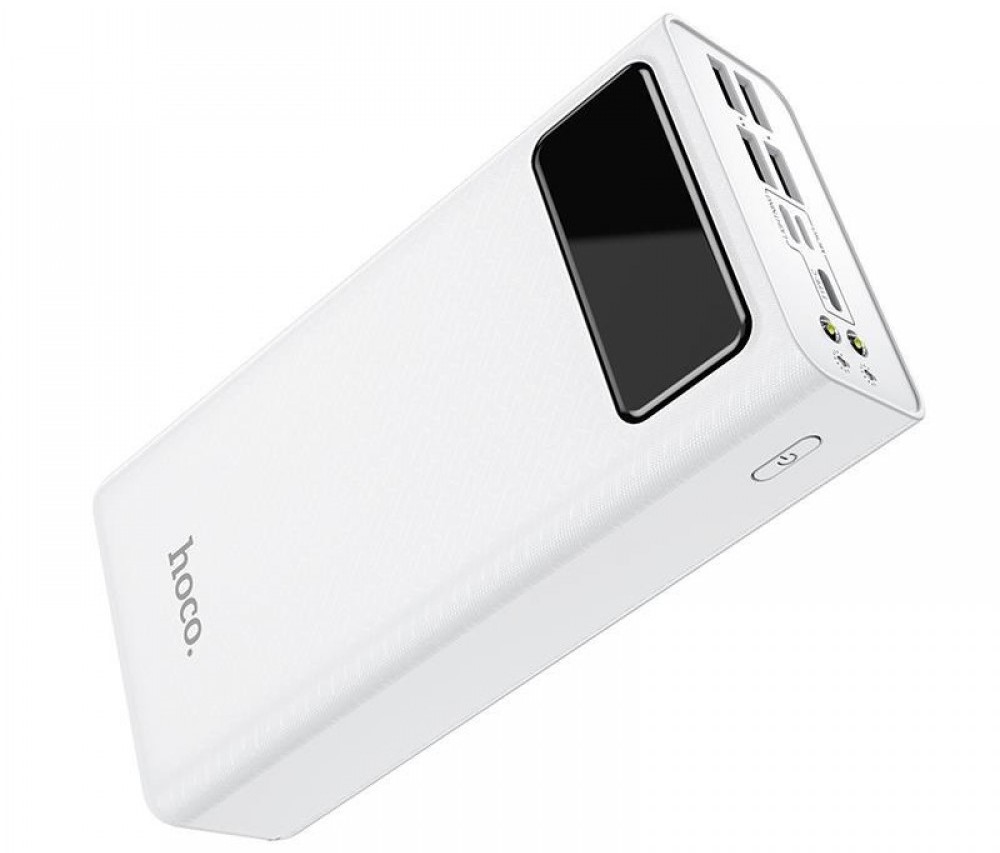 11 Внешний аккумулятор Power Bank Hoco J65A 40000mAh с фонариком (Белый).jpg