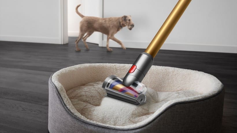 14 Вертикальный беспроводной пылесос Dyson V15s Detect Submarine (SV47) YellowNickel.jpg
