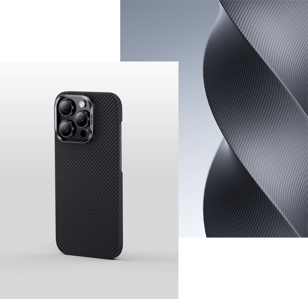 13 Чехол Benks Kevlar Armor Air Case 16 Pro Black.jpg 13 Чехол Benks Kevlar Armor Air Case 16 Pro Black.jpg