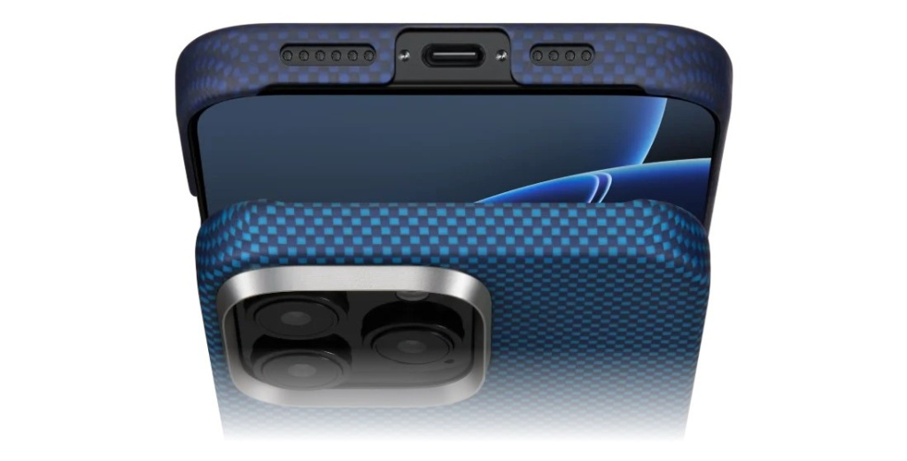 13 Чехол Pitaka Tactile Woven Case для Iphone 16 Pro Over The Horizon.jpg 13 Чехол Pitaka Tactile Woven Case для Iphone 16 Pro Over The Horizon.jpg