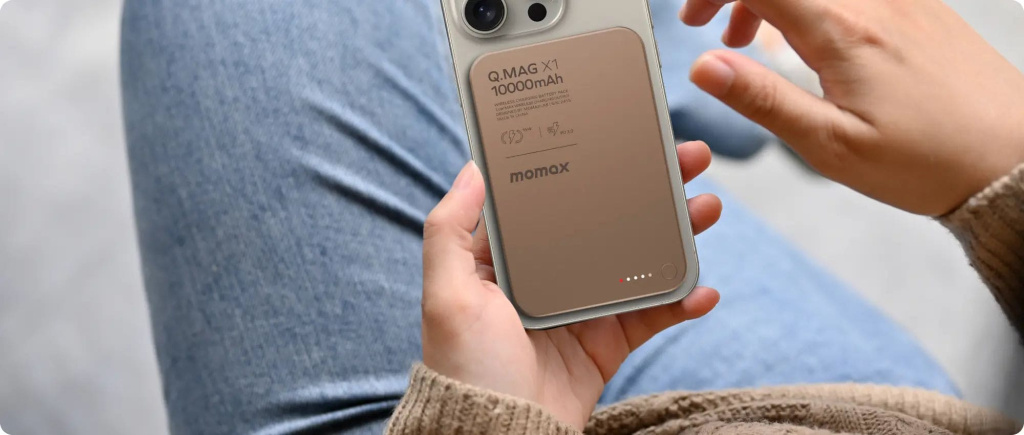 12 Портативный аккумулятор MOMAX Q.Mag X1 10000mAh (IP117AD).jpg