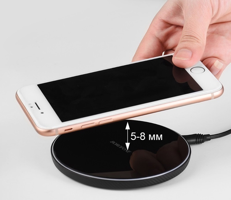 14 Беспроводное зарядное устройство Borofone BQ2 10w черный.jpg 14 Беспроводное зарядное устройство Borofone BQ2 10w черный.jpg