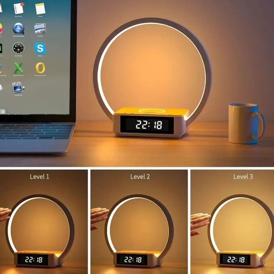 12 Беспроводная зарядка ночник Bedside Lamp AH-391.jpg