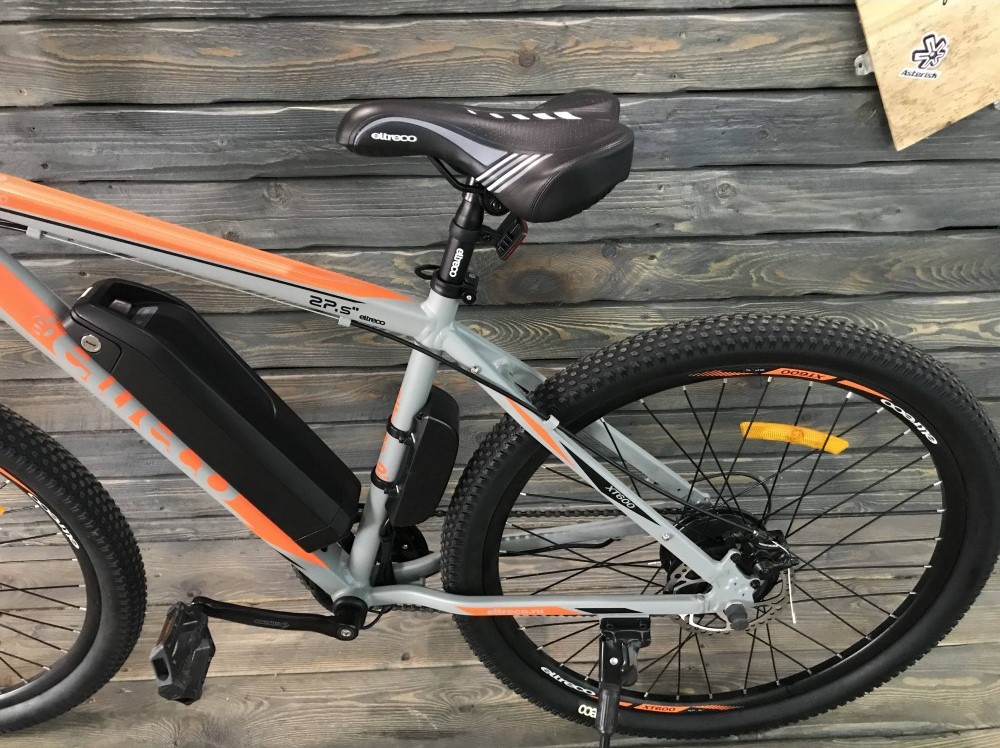 12 Электровелосипед Eltreco XT 600 (серо-оранжевый-2128).jpg