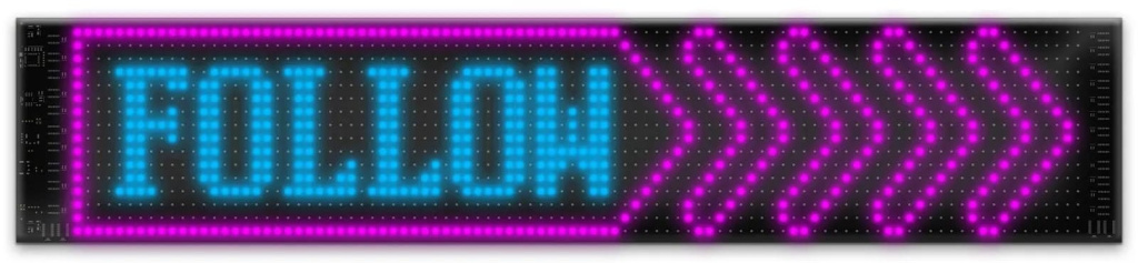 11 Светодиодная наклейка-экран Led Matrix Panel YM-1696LD Plus.jpg