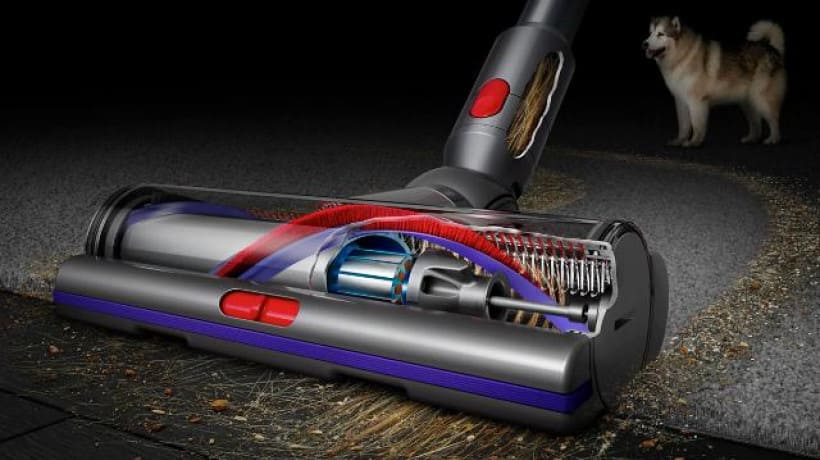 12 Вертикальный беспроводной пылесос Dyson V8 Absolute (SV25) (SilverNickel).jpg
