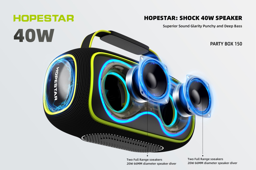 15 Колонка портативная HopeStar PartyBox 150 Зеленый.jpg