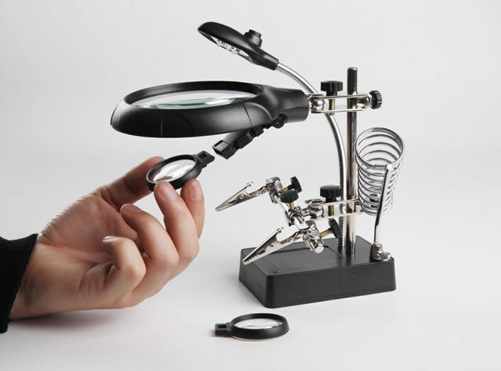 11 Лупа светодиодная 5LED Auxiliary clip magnifier ACDC interchangeable.jpg