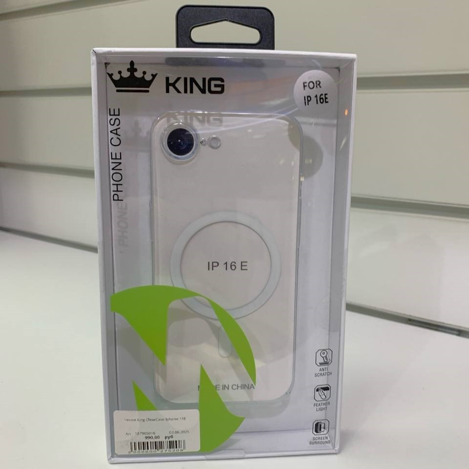 11 Чехол King Clear Case Iphone 16E.jpg 11 Чехол King Clear Case Iphone 16E.jpg