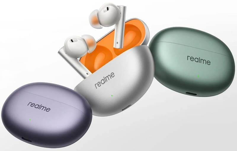 11 Беспроводные наушники Realme Buds Air 6 Silver EU.jpg