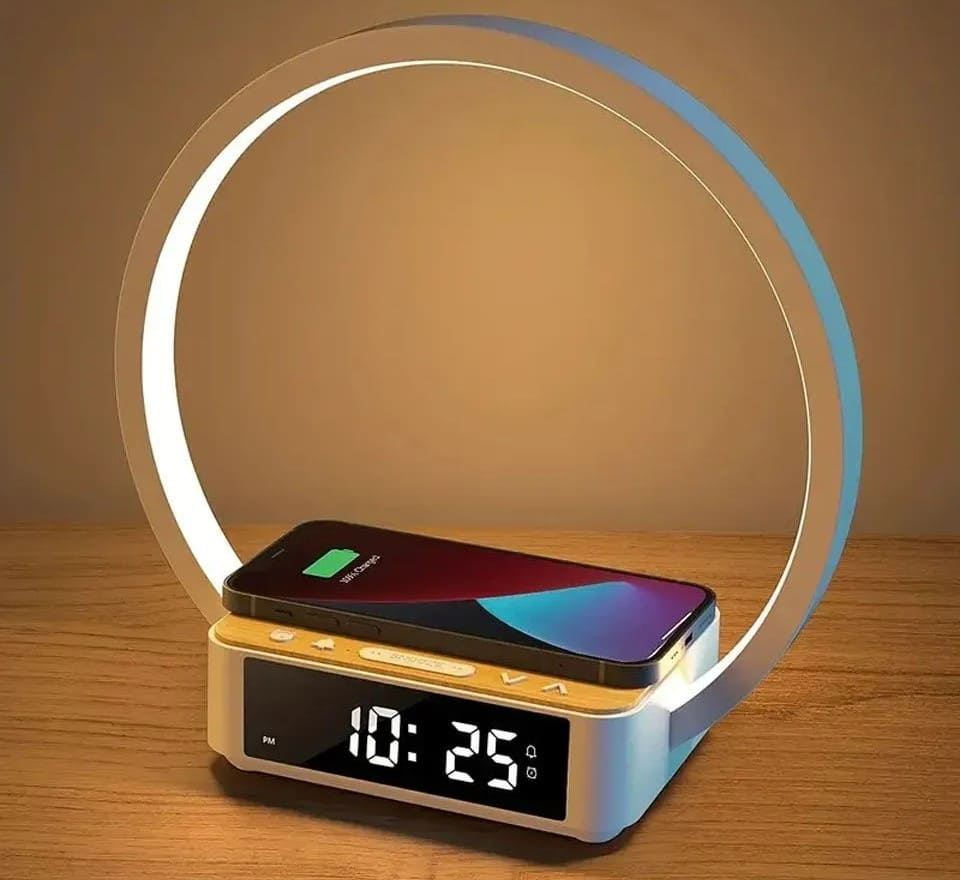 11 Беспроводная зарядка ночник Bedside Lamp AH-391.jpg