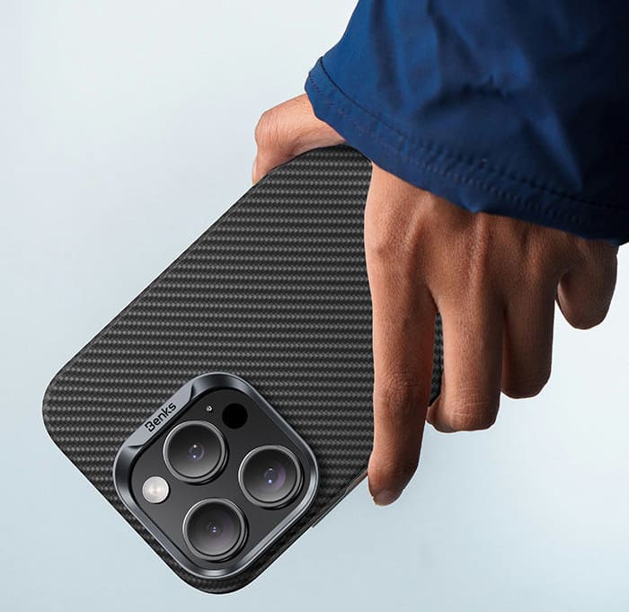 15 Чехол Benks Kevlar Armor Air Case 16 Pro Black.jpg 15 Чехол Benks Kevlar Armor Air Case 16 Pro Black.jpg