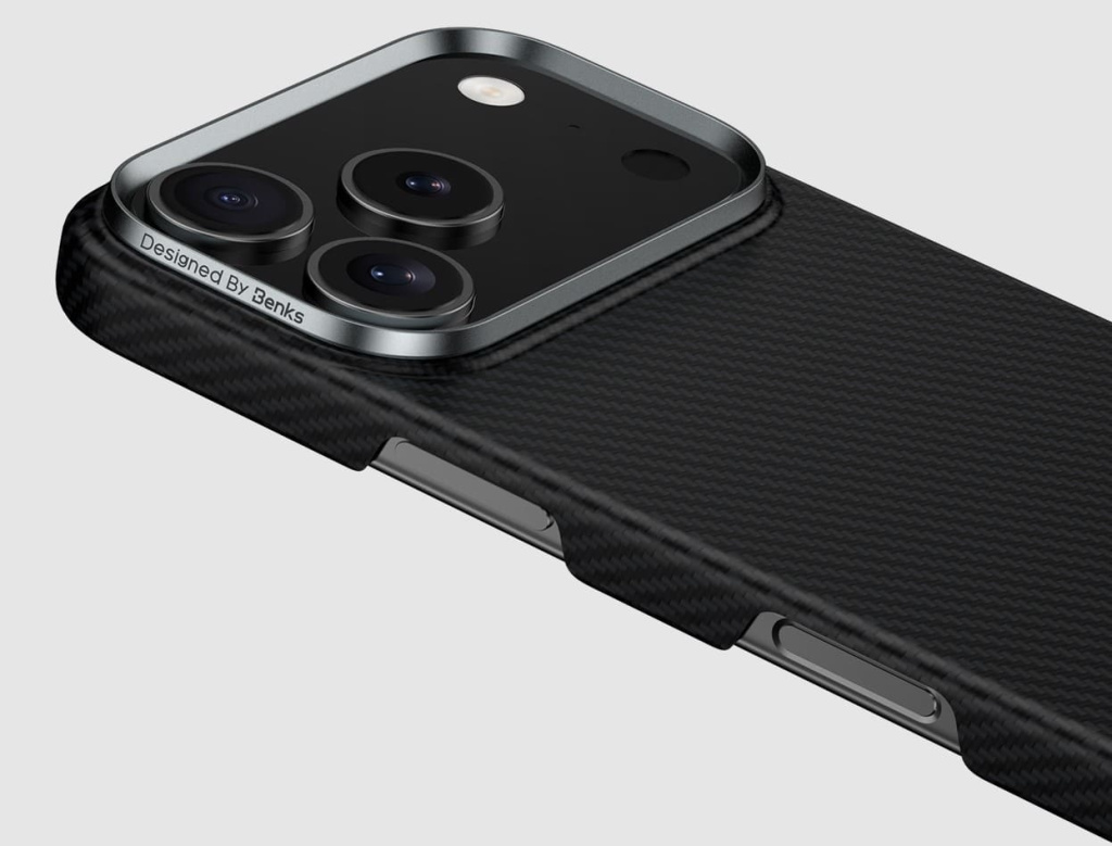 16 Чехол BENKS Armor Air 600D Phone Case Built Kevlar For IP 17 Pro Black.jpg 16 Чехол BENKS Armor Air 600D Phone Case Built Kevlar For IP 17 Pro Black.jpg