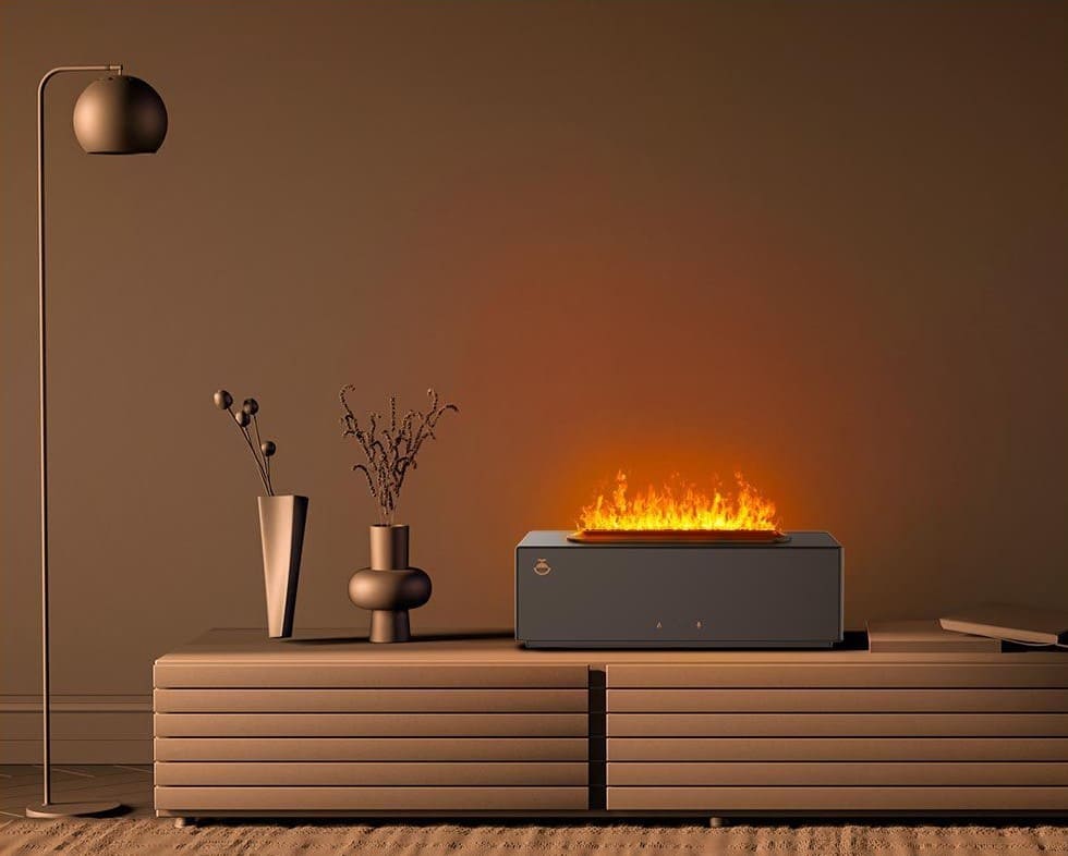 14 Аромадиффузор с эффектом горения пламени Whale Wake Fire Fireplace (YSXXJ001HJ).jpg