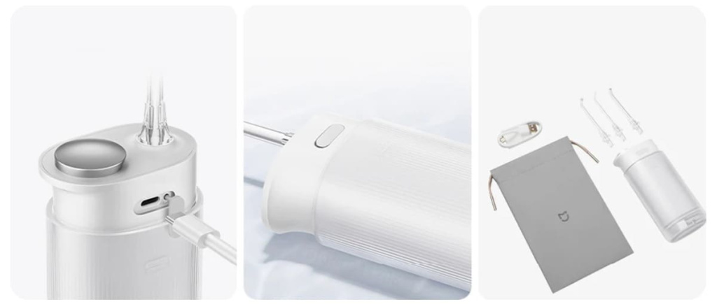 16 Ирригатор портативный Xiaomi Mijia Electric Teeth Flosser F400 (MEO704).jpg