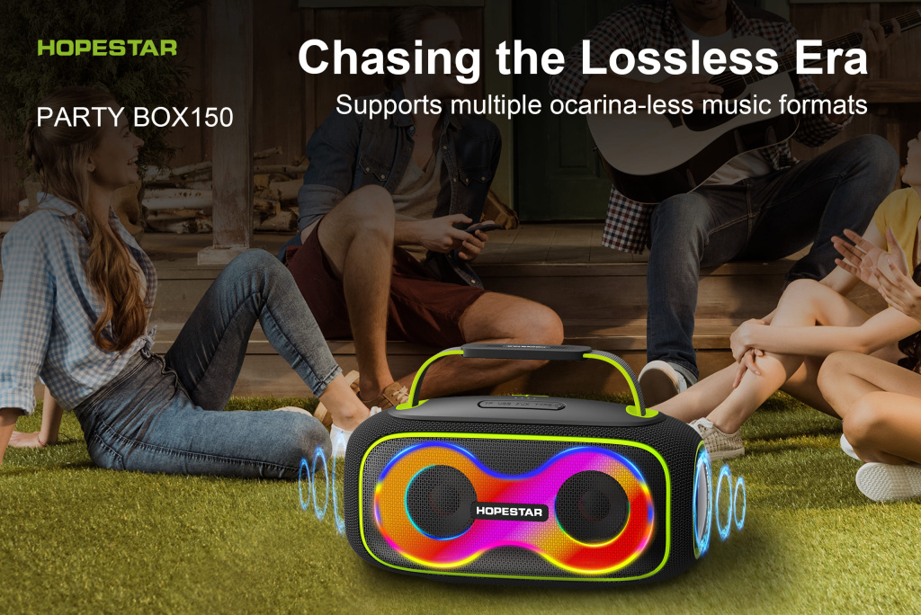 20 Колонка портативная HopeStar PartyBox 150 Зеленый.jpg