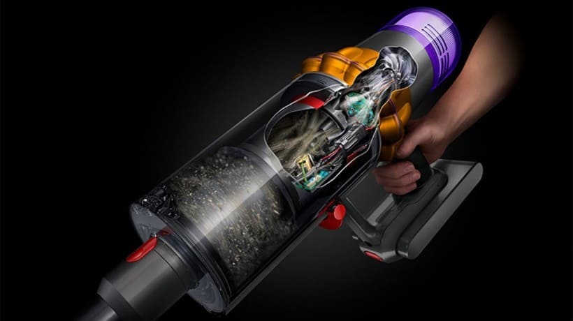 20 Вертикальный беспроводной пылесос Dyson V15s Detect Submarine (SV47) YellowNickel.jpg