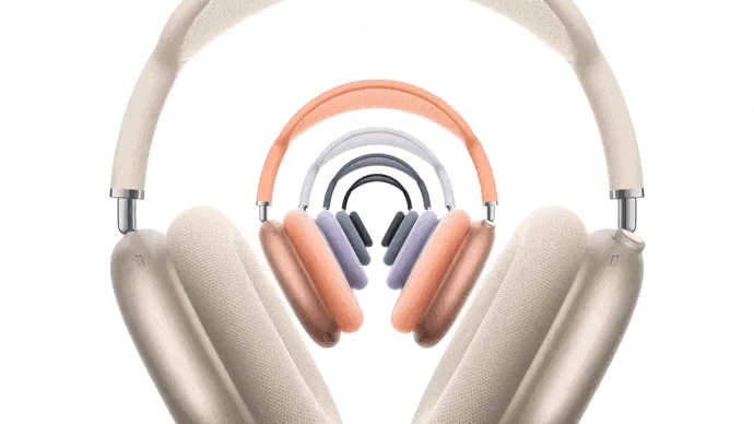 11 Беспроводные наушники Apple AirPods Max 2024.gif