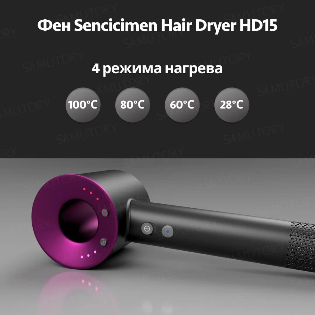 11 Фен для волос SenCiciMen Hair Dryer HD15.jpg 11 Фен для волос SenCiciMen Hair Dryer HD15.jpg