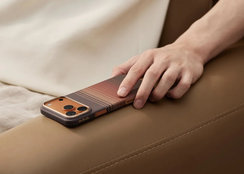 11 Чехол PITAKA Moonrise Ultra-Slim Case For iPhone 17 Pro Max(Sunset).jpg 11 Чехол PITAKA Moonrise Ultra-Slim Case For iPhone 17 Pro Max(Sunset).jpg