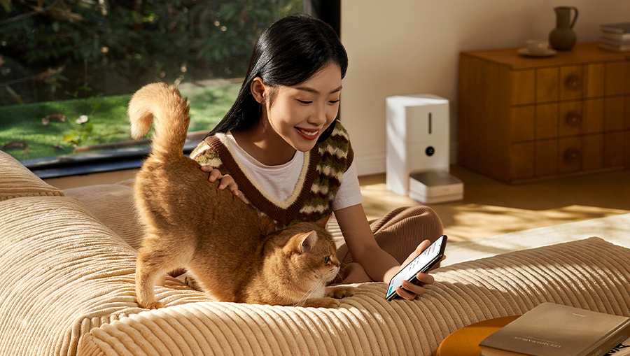 16 Автокормушка для кошек и собак Xiaomi Mijia Smart Pet Feeder 2 (MJWSQ02) 5 л.jpg