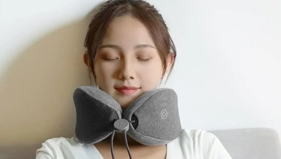 13 Массажер для шеи Xiaomi Mijia LF Lefan Comfort-U Pillow Massager LR-S100.jpg