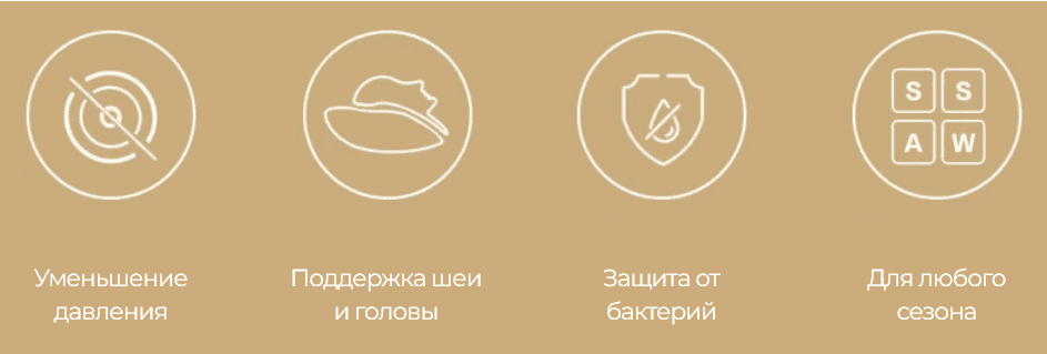 14 Подушка Xiaomi Mijia 8H Memory Pillow H1 YAJ4014RT.png