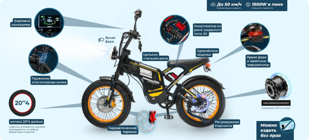 14 Электровелосипед Minako Apex.jpg