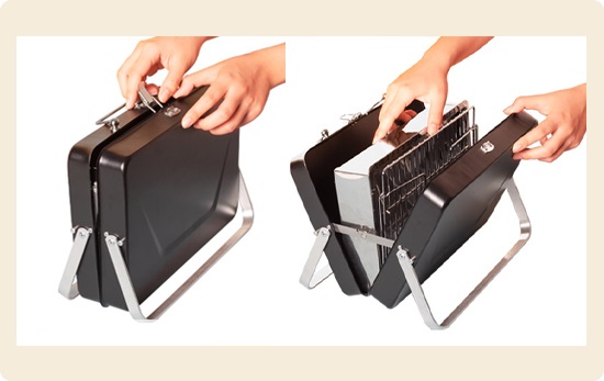 13 Портативный мангал для барбекю Xiaomi Chao Portable Barbecue Grill (YC-SKL01)22,5x22x30 см.jpg