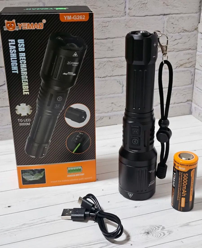 11 Фонарь Yemao USB Rechargeable YM-G262.jpg