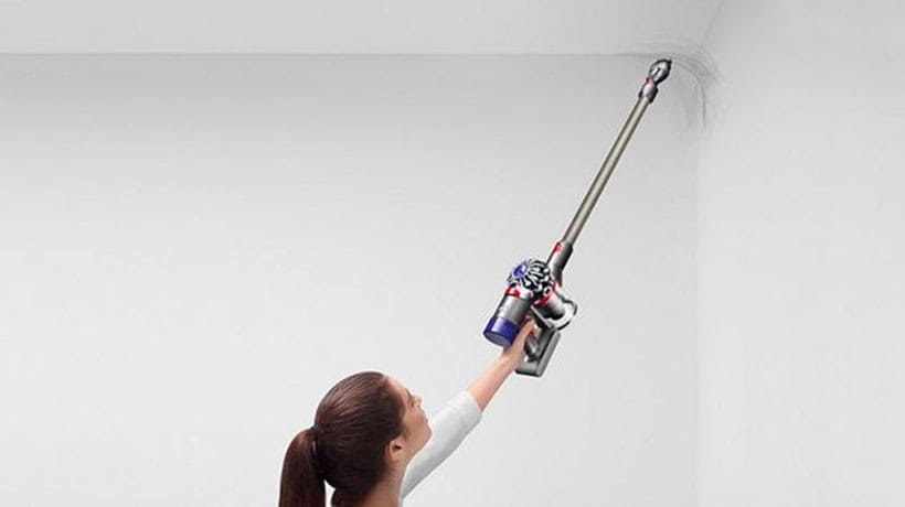 14 Вертикальный беспроводной пылесос Dyson V8 Absolute (SV25) (SilverNickel).jpg