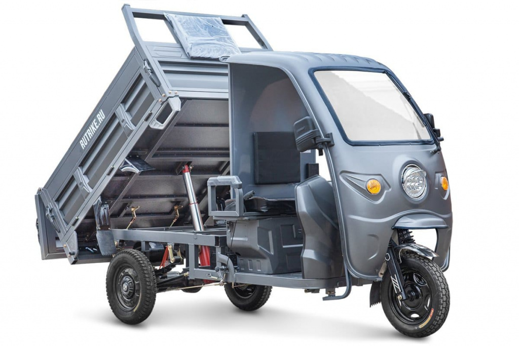 11 Грузовой электротрицикл Rutrike D5 КАБИНА гидравлика 1700 60V1200W.jpg 11 Грузовой электротрицикл Rutrike D5 КАБИНА гидравлика 1700 60V1200W.jpg