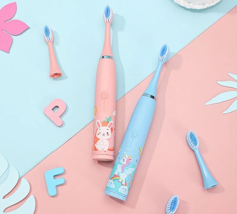 11 Сменные насадки для электрической детской зубной щетки Xiaomi Bomidi Toothbrush Smart Sonic KL03 (2шт.).jpg