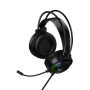 Чёрная игровая гарнитура Hoco W118 Extreme с микрофоном