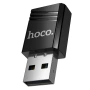 Hoco HI38 Mini, чёрный: корпус и штекер USB-A
