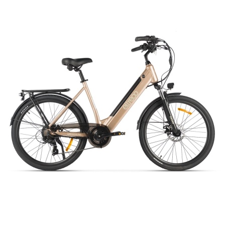 Электровелосипед Eltreco Grand (Темно золотой глянец-3216)