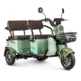 Электротрицикл Rutrike Gelbert Kang 48V/60V 800Вт (Зеленый-3042)