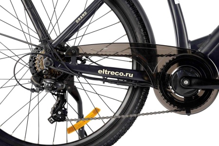Электровелосипед Eltreco Grand (Черный матовый-3215)