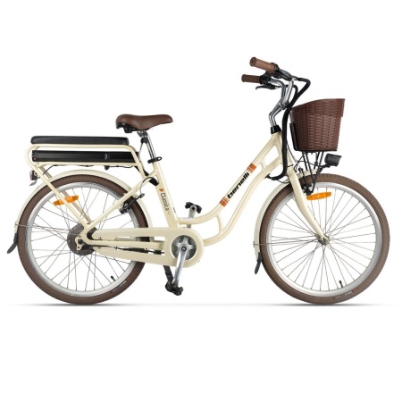 Электровелосипед Benelli City Classica Café 24 (Белый-3231)