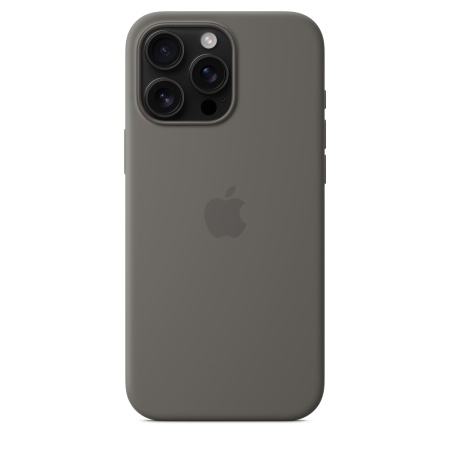 Чехол Silicone Case MagSafe Iphone 16 Pro Max Stone Gray