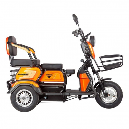 Электротрицикл Rutrike Бумеранг (Золотистый-3243)
