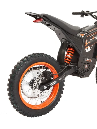 Электропитбайк Minako Pit R 60V 23Ah — Оранжевый — фото 6.webp