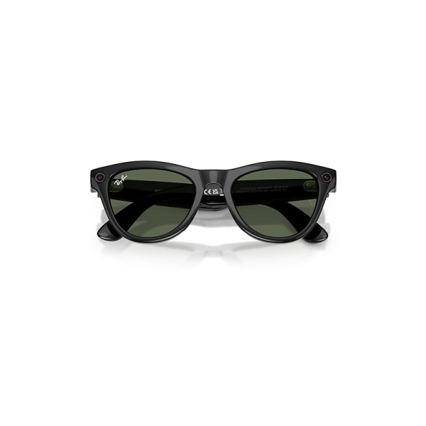 Умные очки Ray-Ban Meta Skyler Gen 2 RW4014 Shiny Black / G15 Green S52
