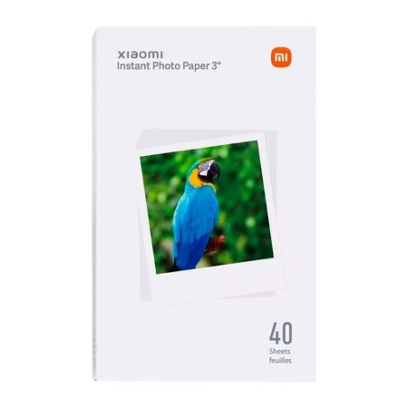 Фотобумага Xiaomi Instant Photo Paper 3" (40 листов) SD30 EU