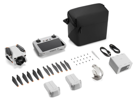 Квадрокоптер DJI Mini 3 Fly More Combo Plus + пульт DJI RC