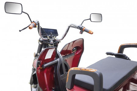 Грузовой электротрицикл Rutrike D4 1800 60V1500W (Красный-2884)