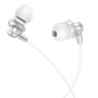 Проводные наушники Hoco M98 Delighted, Jack 3.5mm, 1.2 м, белый