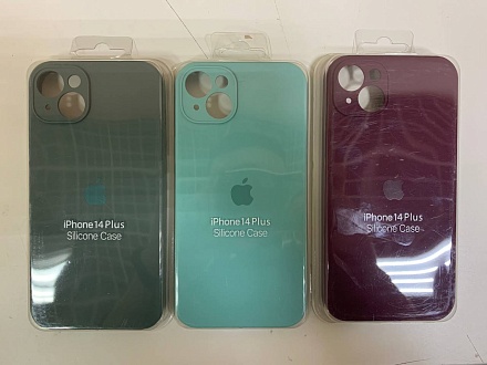 Чехол накладка Silicone Case для iPhone 14 Plus